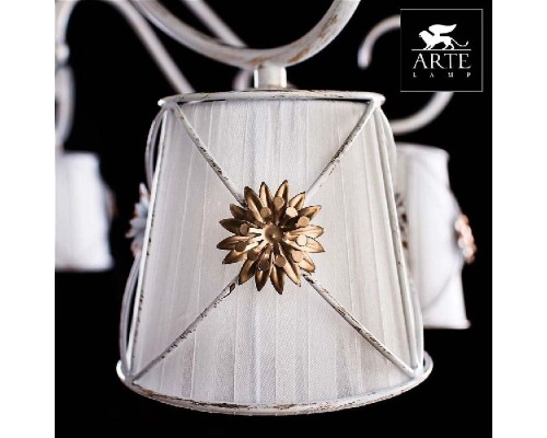 Потолочная люстра Fortuna A5495PL-8WG Arte Lamp