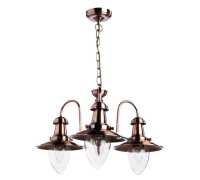Подвесная люстра Fisherman A5518LM-3RB Arte Lamp