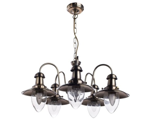 Подвесная люстра Fisherman A5518LM-5AB Arte Lamp