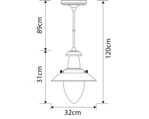 Подвесной светильник Fisherman A5530SP-1CC Arte Lamp