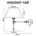 Бра Orlando A5620AP-1AB Arte Lamp