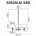 Подвесная люстра Orlando A5620LM-3AB Arte Lamp