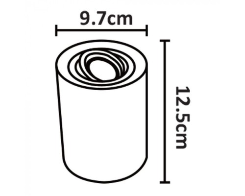 Точечный светильник Falcon A5644PL-1BK Arte Lamp