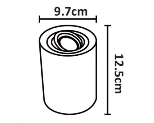Точечный светильник Falcon A5644PL-1WH Arte Lamp