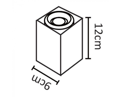Точечный светильник Pictor A5655PL-1BK Arte Lamp
