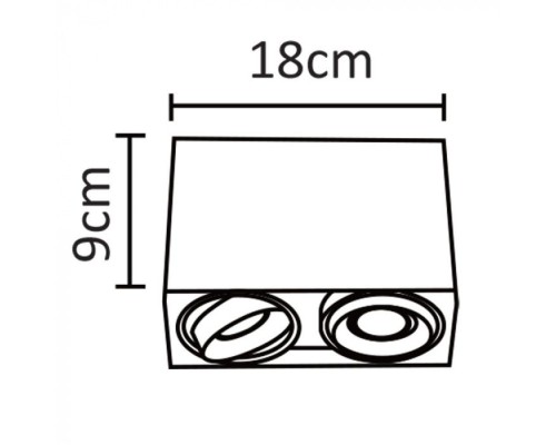 Точечный светильник Pictor A5655PL-2WH Arte Lamp