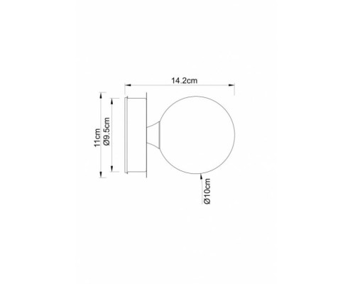 Настенный светильник Aqua-bolla A5663AP-1CC Arte Lamp