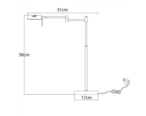 Настольная лампа Wizard A5665LT-1AB Arte Lamp