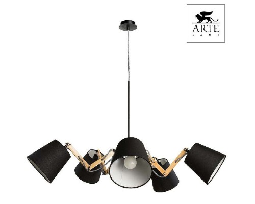 Подвесная люстра Pinocchio A5700LM-5BK Arte Lamp