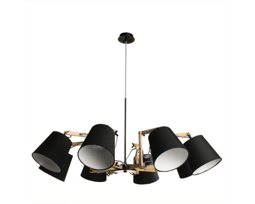 Подвесная люстра Pinocchio A5700LM-8BK Arte Lamp