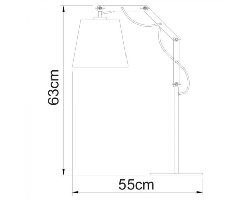 Настольная лампа Pinocchio A5700LT-1BK Arte Lamp
