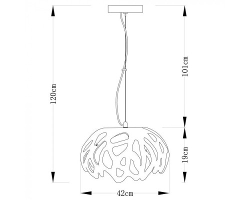 Подвесной светильник Palmer A5814SP-3WH Arte Lamp