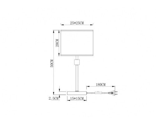 Настольная лампа North A5896LT-1PB Arte Lamp