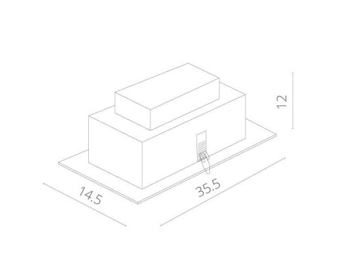 Точечный светильник Cardani Medio A5930PL-3SI Arte Lamp