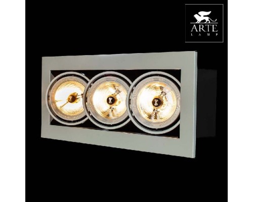 Точечный светильник Cardani Medio A5930PL-3WH Arte Lamp