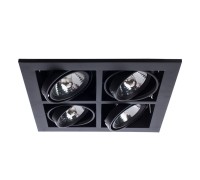 Точечный светильник Cardani Medio A5930PL-4BK Arte Lamp