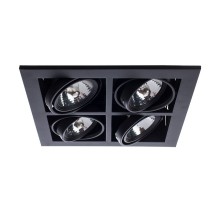 Точечный светильник Cardani Medio A5930PL-4BK Arte Lamp