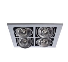 Точечный светильник Cardani Medio A5930PL-4SI Arte Lamp