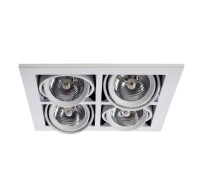 Точечный светильник Cardani Medio A5930PL-4WH Arte Lamp
