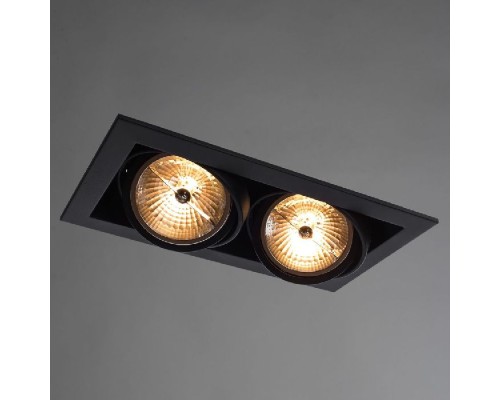 Точечный светильник Cardani Grande A5935PL-2BK Arte Lamp