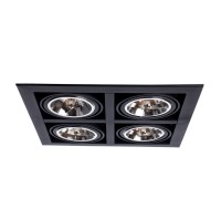 Точечный светильник Cardani Grande A5935PL-4BK Arte Lamp