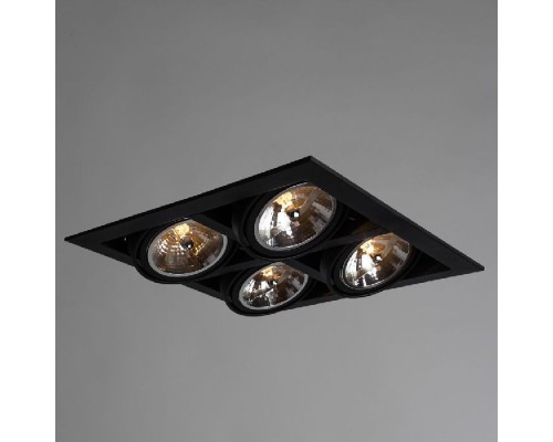 Точечный светильник Cardani Grande A5935PL-4BK Arte Lamp
