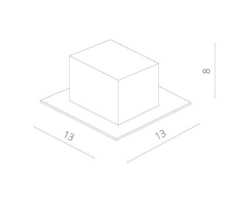 Точечный светильник Cardani Piccolo A5941PL-1GY Arte Lamp