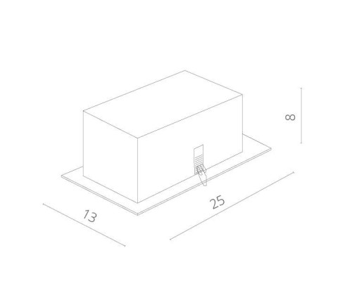 Точечный светильник Cardani Piccolo A5941PL-2GY Arte Lamp