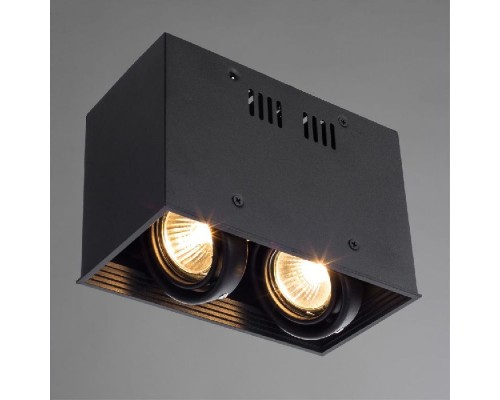 Точечный светильник Cardani Piccolo A5942PL-2BK Arte Lamp