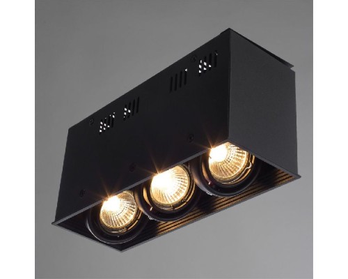 Точечный светильник Cardani Piccolo A5942PL-3BK Arte Lamp