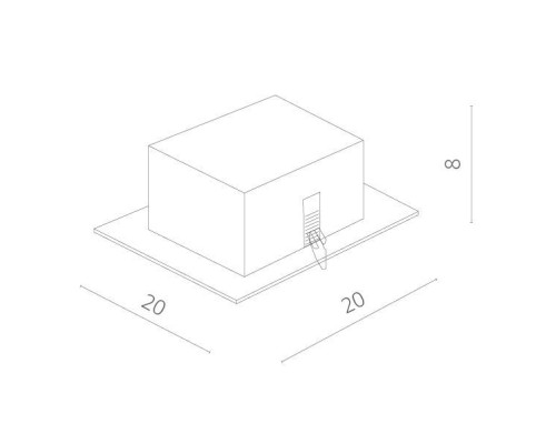 Точечный светильник Cardani Semplice A5949PL-1GY Arte Lamp