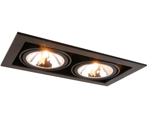 Точечный светильник Cardani Semplice A5949PL-2BK Arte Lamp