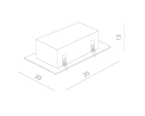 Точечный светильник Cardani Semplice A5949PL-2GY Arte Lamp