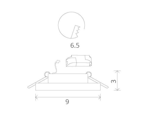 Точечный светильник Wagner A5958PL-1CC Arte Lamp