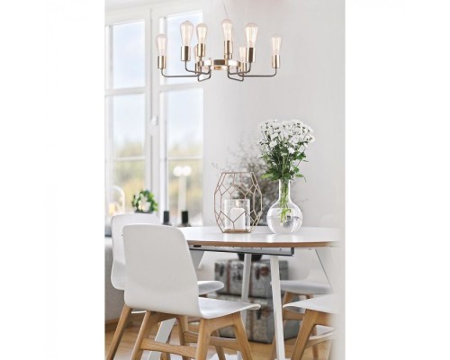 Подвесная люстра Gelo A6001LM-9BK Arte Lamp