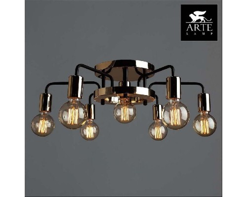 Потолочная люстра Gelo A6001PL-7BK Arte Lamp