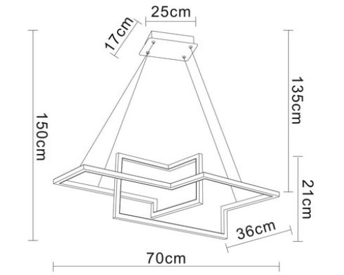 Подвесной светильник Mercure A6011SP-2BK Arte Lamp