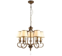 Подвесная люстра Castello A6016LM-5BG Arte Lamp