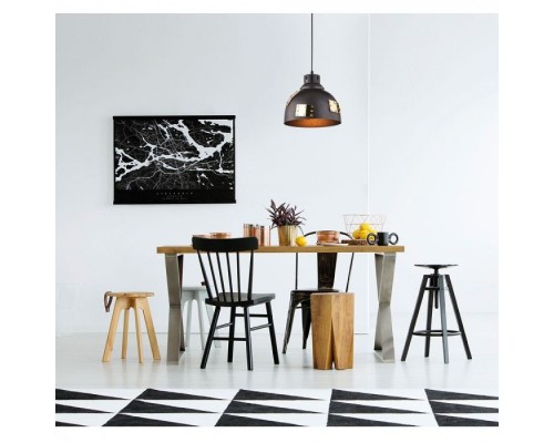 Подвесной светильник Eurica A6024SP-1BK Arte Lamp