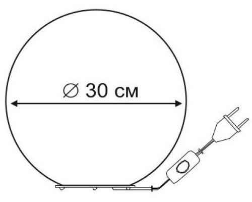 Настольная лампа Sphere A6030LT-1WH Arte Lamp