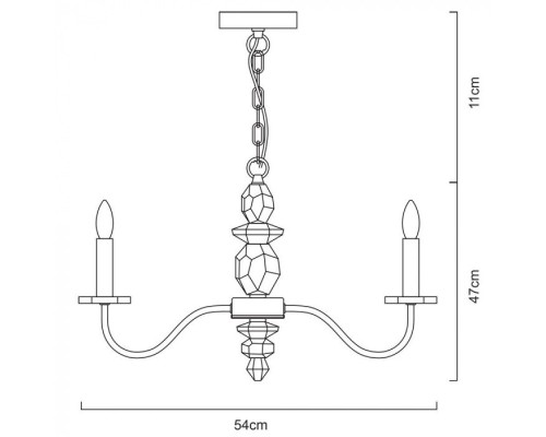 Подвесная люстра Litizia A6062LM-5WH Arte Lamp