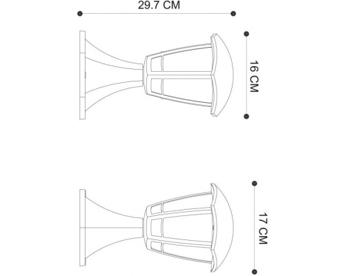 Наземный фонарь Enif A6064FN-1BK Arte Lamp