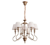 Подвесная люстра Agio A6086LM-5PB Arte Lamp