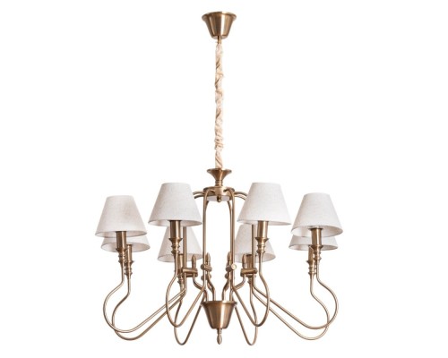 Подвесная люстра Agio A6086LM-8PB Arte Lamp