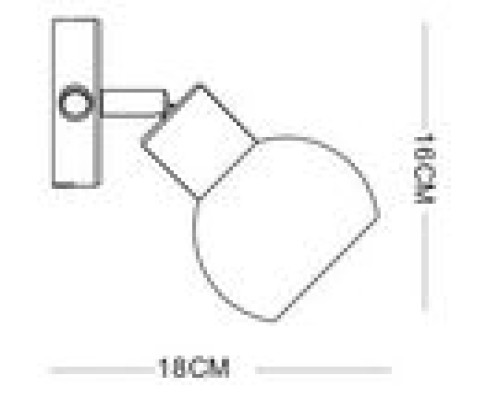 Спот Illusione A6125AP-1SS Arte Lamp