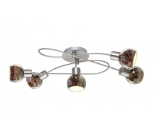 Потолочная люстра Illusione A6125PL-5SS Arte Lamp