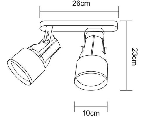 Спот Lyra A6252PL-2BK Arte Lamp