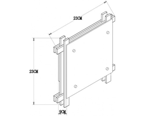 Потолочный светильник Archimede A6462PL-1CK Arte Lamp
