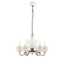 Подвесная люстра Servizio A6483LM-6WH Arte Lamp