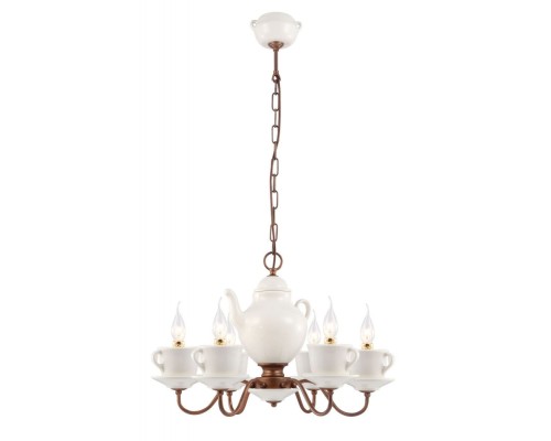 Подвесная люстра Servizio A6483LM-6WH Arte Lamp